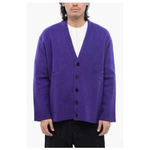 Jil Sander Boiled Wool Cardigan