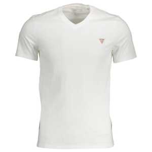 Guess Jeans White Cotton T-Shirt