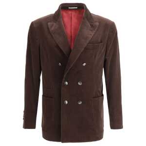 Brunello Cucinelli Velvet Blazer Jacket