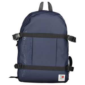 Tommy Hilfiger Blue Polyethylene Backpack