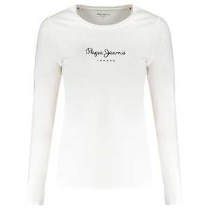 Pepe Jeans White Cotton Tops & T-Shirt