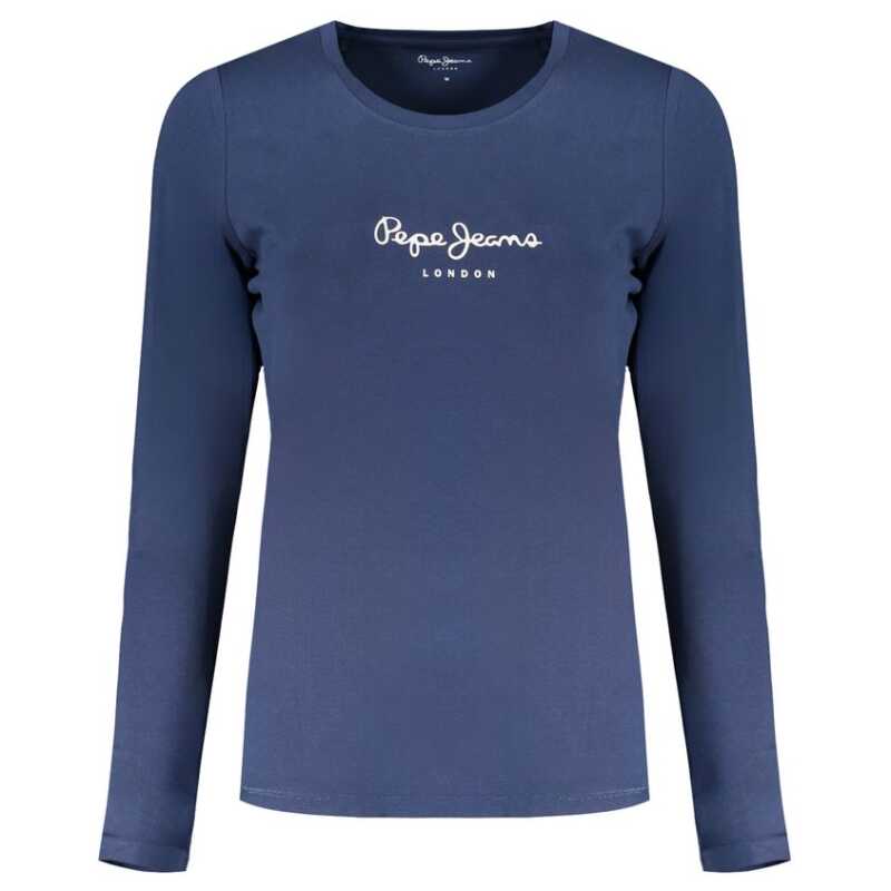 Pepe Jeans Blue Cotton Tops &amp; T-Shirt, theFeinheit