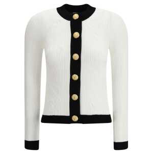 Balmain Contrast trim Cardiga