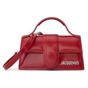 Jacquemus Red Leather Handbag