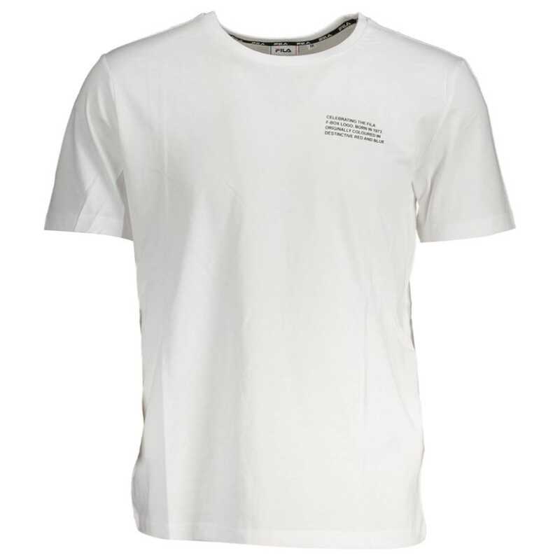 Fila White Cotton T-Shirt, theFeinheit