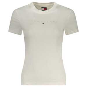 Tommy Hilfiger White Cotton Tops & T-Shirt