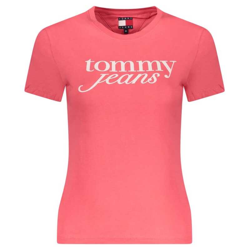 Tommy Hilfiger Pink Cotton Tops &amp; T-Shirt, theFeinheit