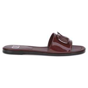 Valentino Garavani Patent leathe VLogo slide Sandals