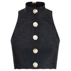 Balmain Baroque crop Top