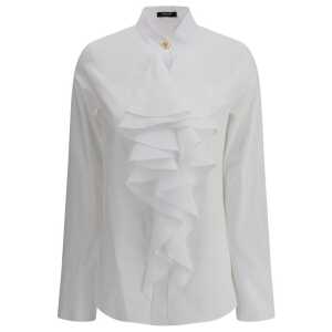 Balmain Poplin ruffle Shirt