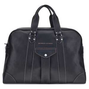 Brunello Cucinelli Leather Travel Bag