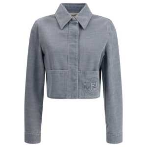 Fendi Cropped denim Jacket