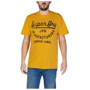 Superdry Orange Cotton T-Shirt