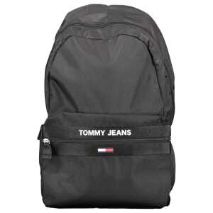 Tommy Hilfiger Black Polyester Backpack