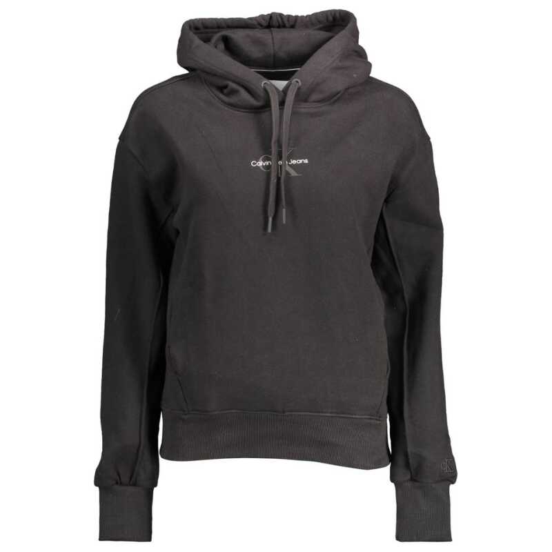 Calvin Klein Black Cotton Women Sweater, theFeinheit