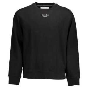 Calvin Klein Black Cotton Men Sweater