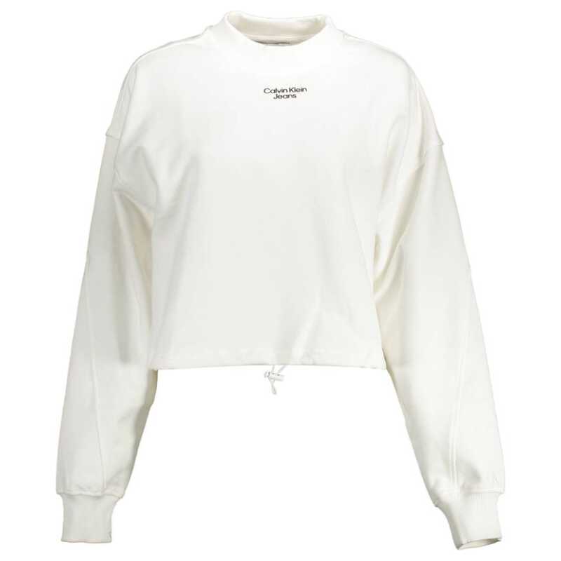 Calvin Klein White Cotton Women Sweater, theFeinheit