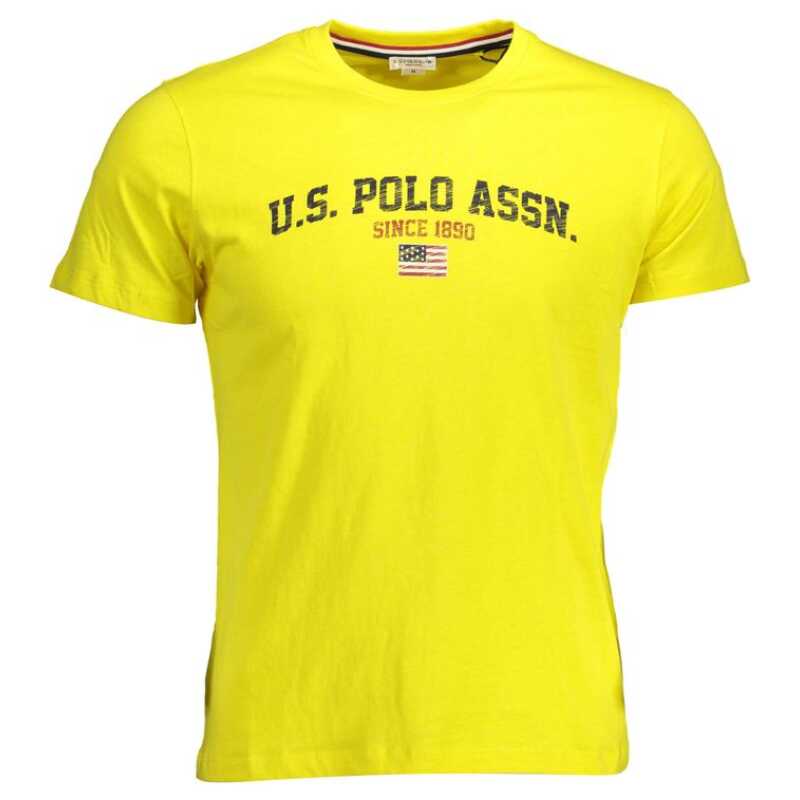 U.S. POLO ASSN. Yellow Cotton T-Shirt, theFeinheit