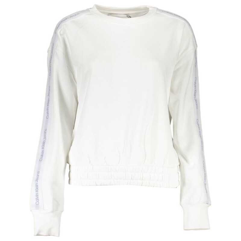 Calvin Klein White Cotton Women Sweater, theFeinheit