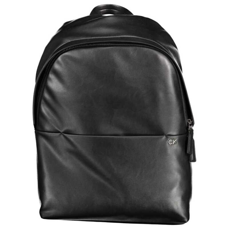 Calvin Klein Black Polyester Backpack, theFeinheit