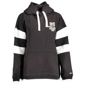 Tommy Hilfiger Black Cotton Women Sweater