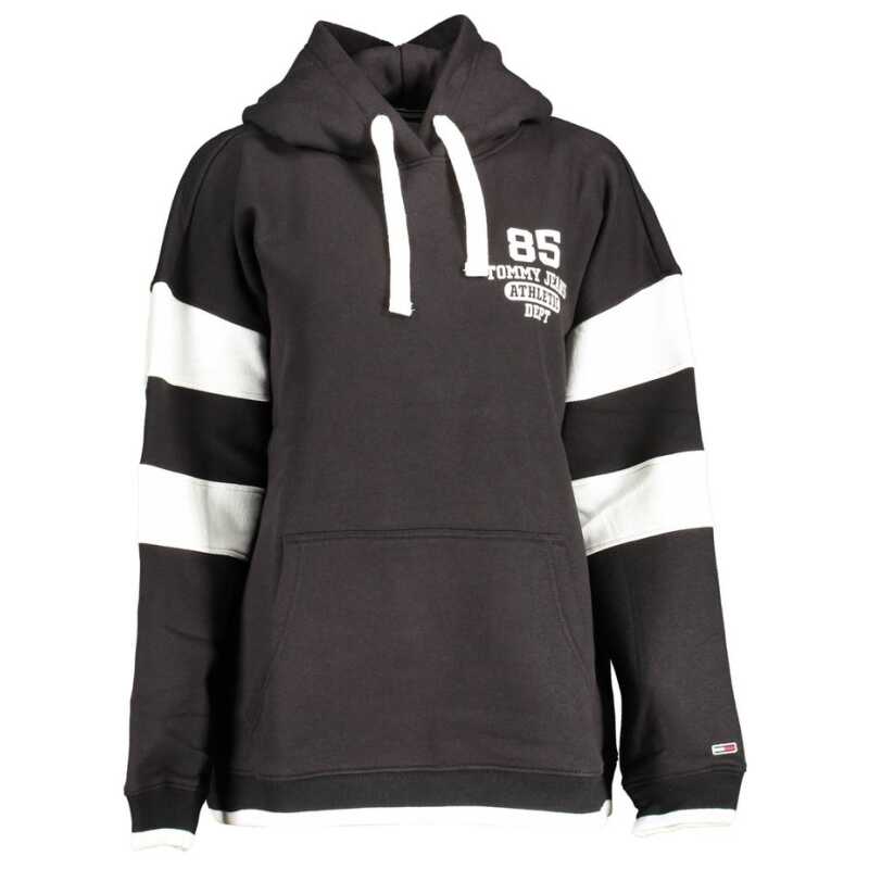 Tommy Hilfiger Black Cotton Women Sweater, theFeinheit