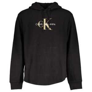 Calvin Klein Black Cotton Men Sweater