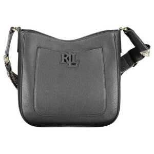 Ralph Lauren Black Leather Handbag