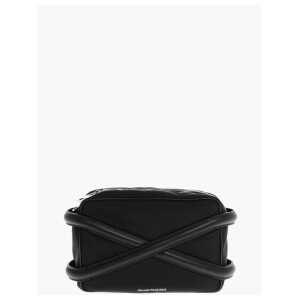 Alexander McQueen Nylon Crossbody Bag with Zipped Closure