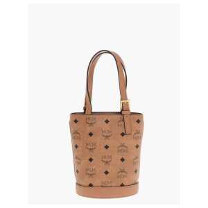 MCM Monogram Eco-Leather AREN Bucket Bag