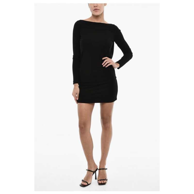 Dsquared² Open Back Solid Color Bodycon Dress, theFeinheit