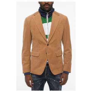 Dsquared² Double Fabric Cordoroy Blazer