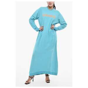 Dsquared² Sweat Maxi Dress with Contrast Logo