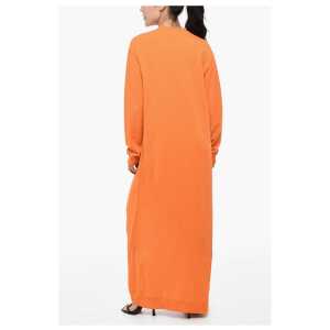 Dsquared² Sweat Maxi Dress with Contrast Logo