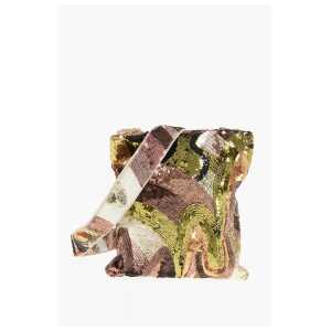Dsquared² Sequined Camouflage Crossbody Bag