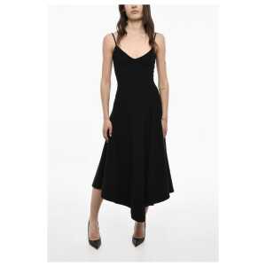 Dsquared² Wool Blend Sleeveless Dress
