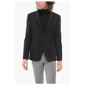Corneliani TREND Stripe Motif Blazer with Flap Pockets