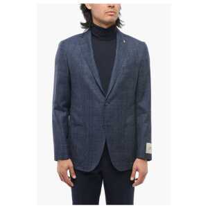 Corneliani CC COLLECTION Silk Bland RIGHT Half-lined Blazer