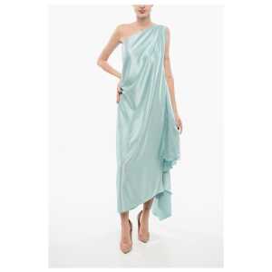 Stephan Janson Satin Cape Dress