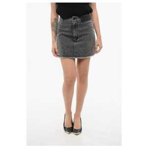 The Mannei Stone Washed MALMO Denim Miniskirt