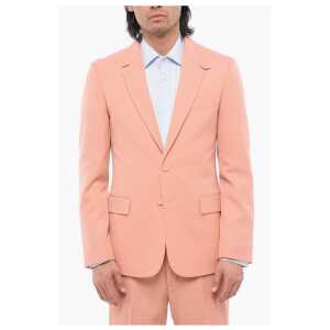 Dior Wool Blazer with Button-down Collar