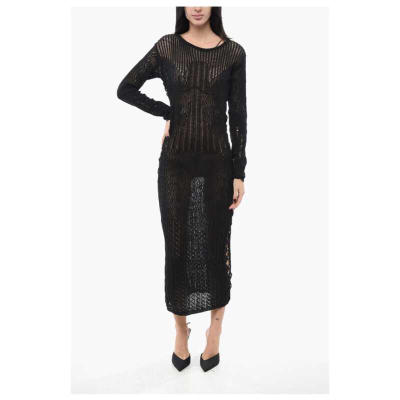 PINKO Perforated NEMESIANO Maxi Dress, theFeinheit