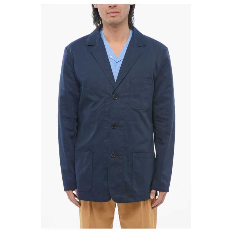 Viktor &amp; Rolf Cotton Blend Blazer with Patch Pockets, theFeinheit