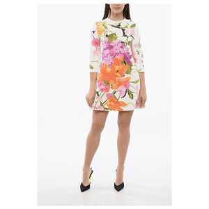 Viktor & Rolf Floral Print A-Line Dress