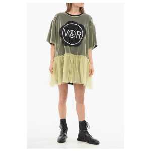 Viktor & Rolf TULLE Over FREE SPIRIT Dress with Tulle Volant