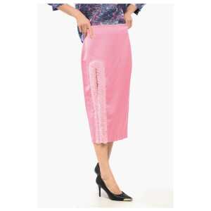 Viktor & Rolf HOLLYWOOD Pencil Skirt with Tulle Slit