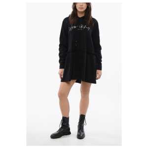 Viktor & Rolf Hoodie Dress With Embroidered Logo