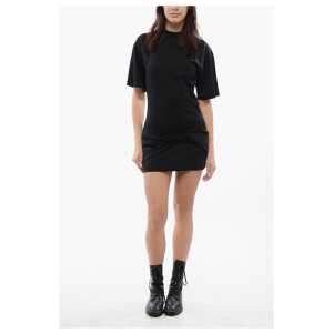 Off-White Front Knotted SMALL ARROW Tee Dress