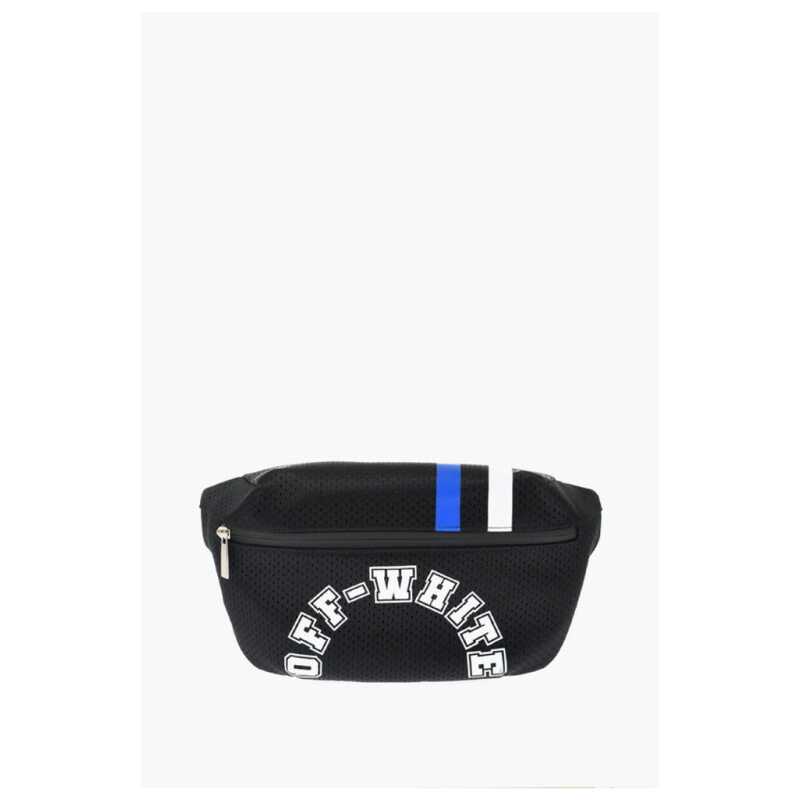 Off-White Perforated Nylon Bum Bag with Contrasting Details, theFeinheit