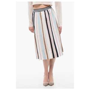 Woolrich Bayadere Patterned SCULLY Midi Skirt